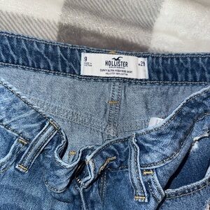 Hollister Light Blue Denim Skirt